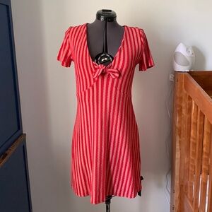 NWT Zara size medium striped mini dress